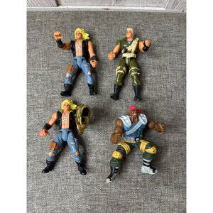 G.I. Joe Extreme Metalhead Action Figures Lot of 4 Collectible 1990s Toy Soldier